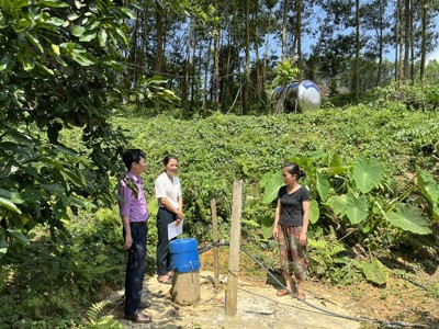 Mang nước sạch đến với người dân vùng đồng bào dân tộc thiểu số huyện Võ Nhai